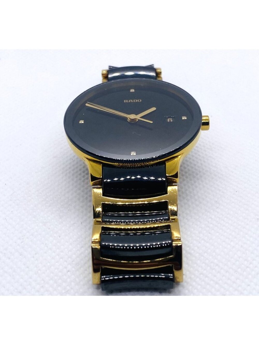 Rado Centrix Ref 115.0929.3 Black 38mm 6.75" Black Mens Wristwatch
